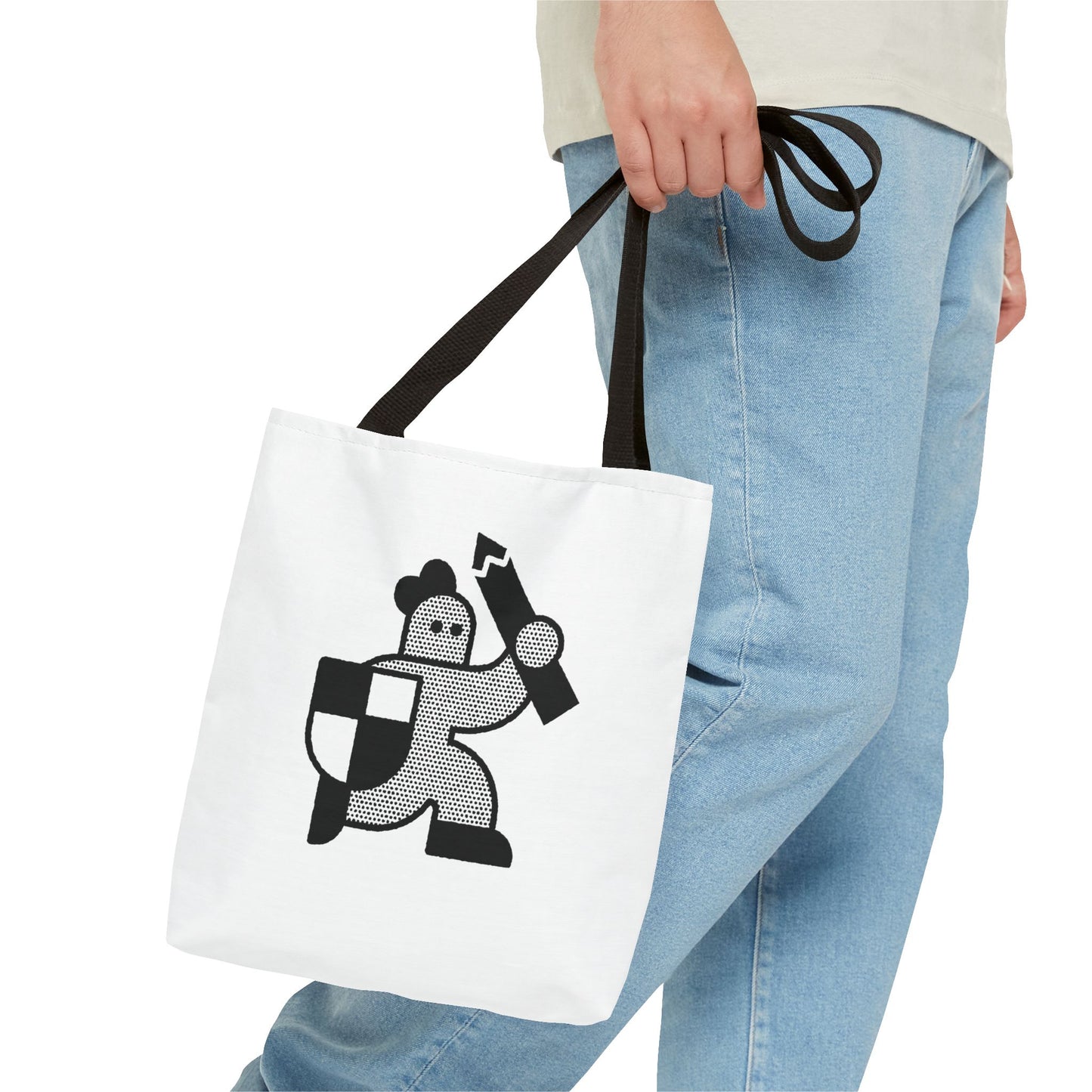 Pencil Knight Game Tote
