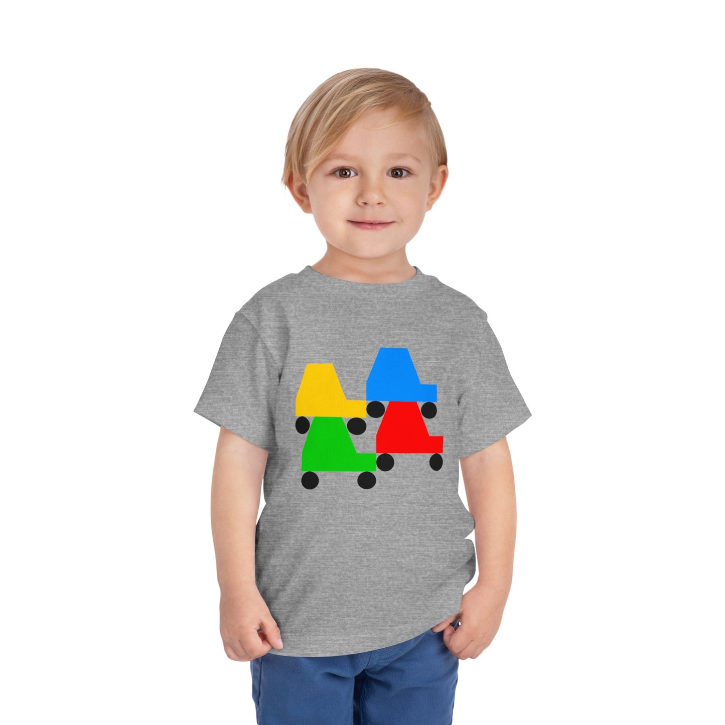 Car Stack Toddler Tee
