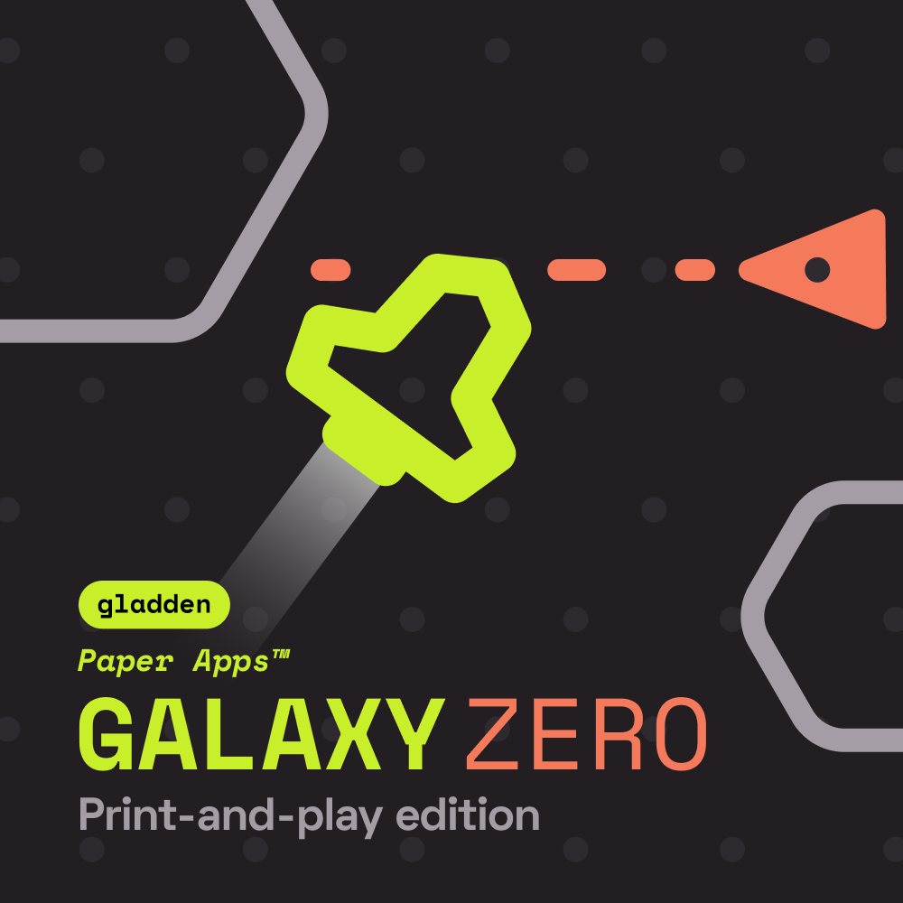 Paper Apps™ GALAXY ZERO (PDF Version)