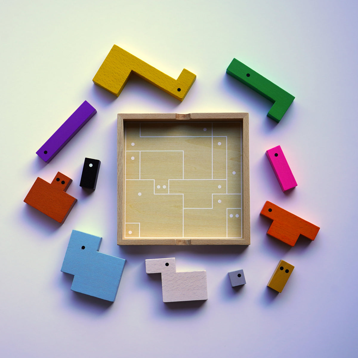 ZOOMATES™ - Wooden Logic Puzzle