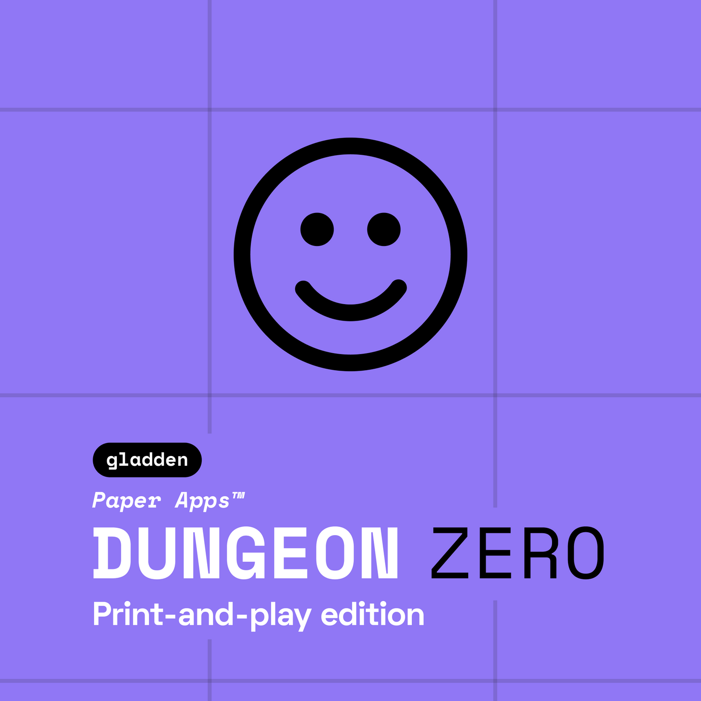 Paper Apps™ DUNGEON ZERO (PDF Version)