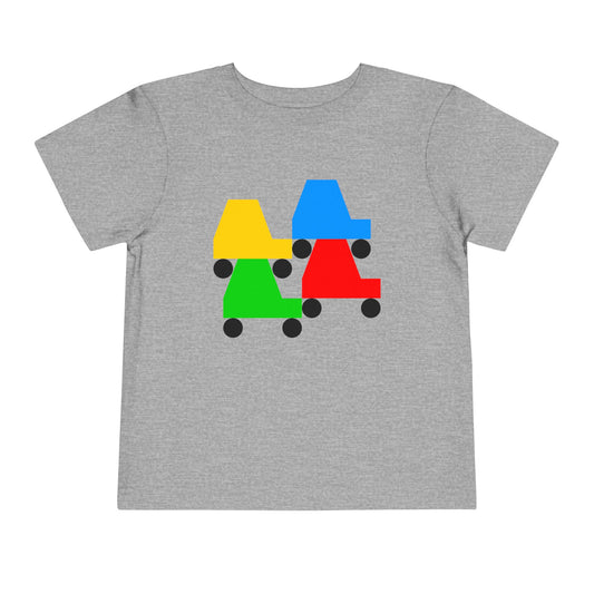 Car Stack Toddler Tee
