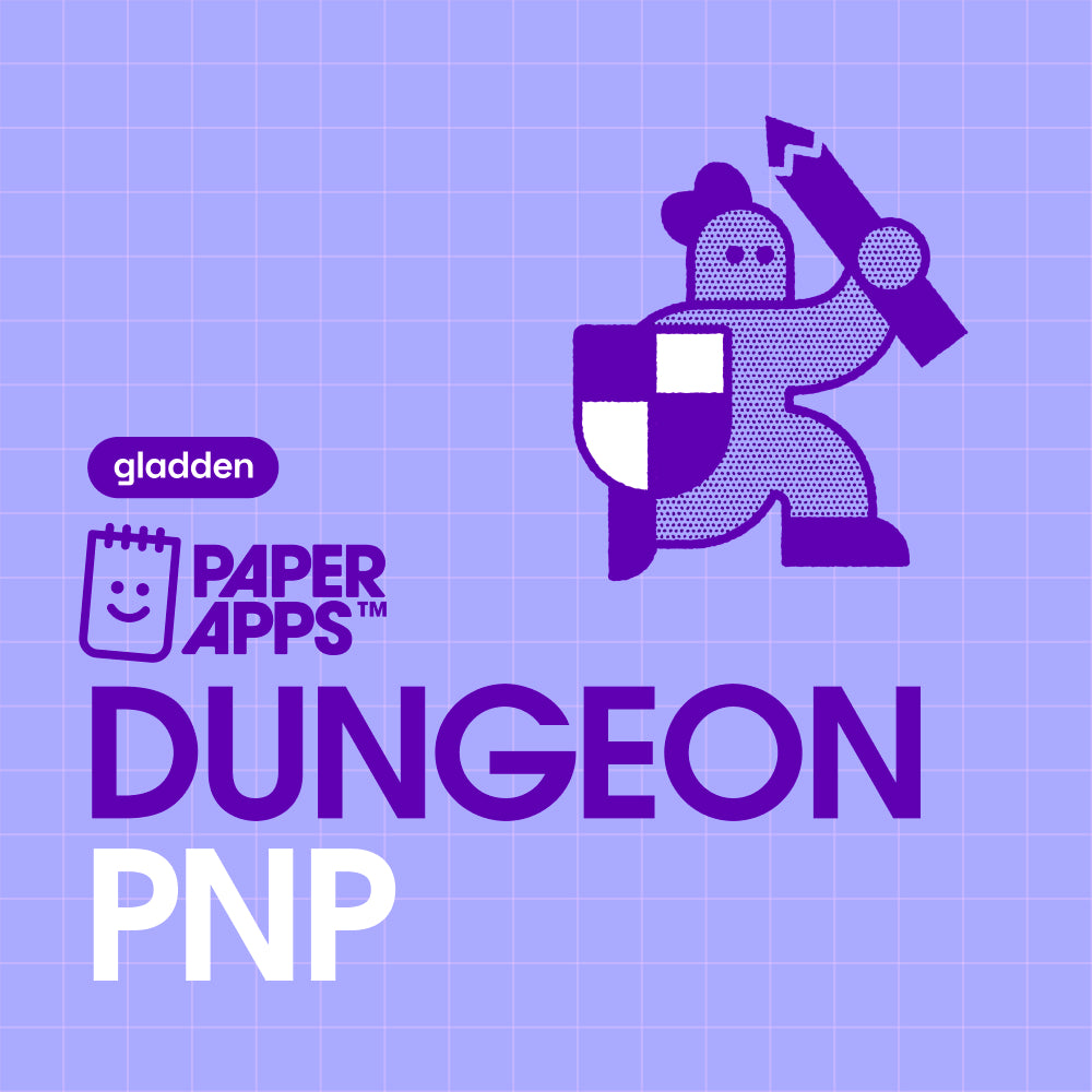 Paper Apps™ DUNGEON PNP (PDF Version)