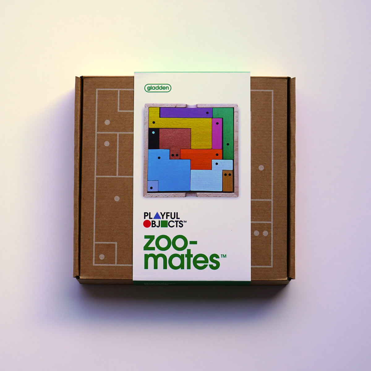 ZOOMATES™ - Wooden Logic Puzzle