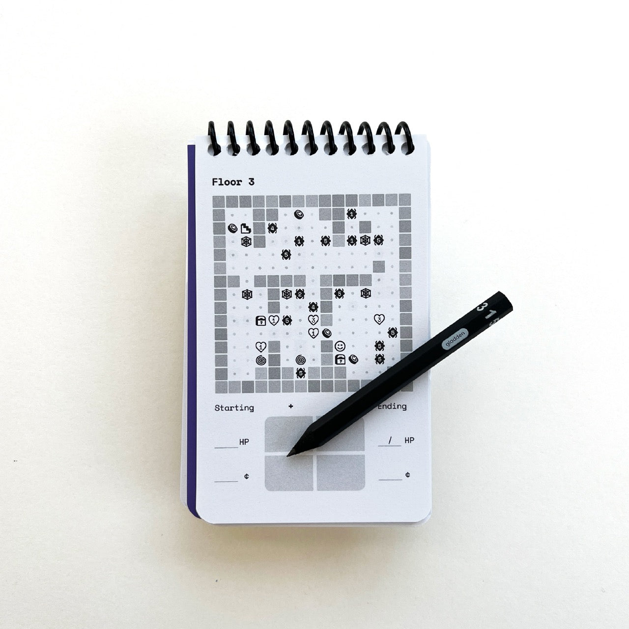 Paper Apps™ DUNGEON - Notebook