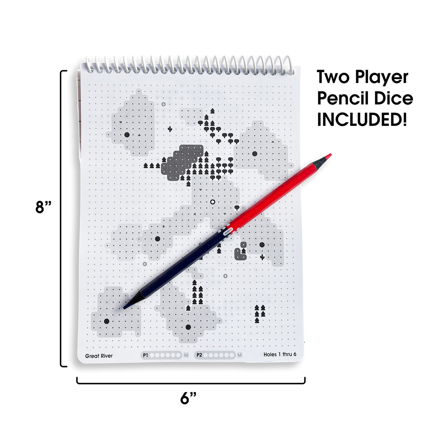 Paper Apps™ DUO GOLF XL - Two-Player Notebook Game