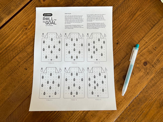 Roll for the Goal - PRINTABLE PDF